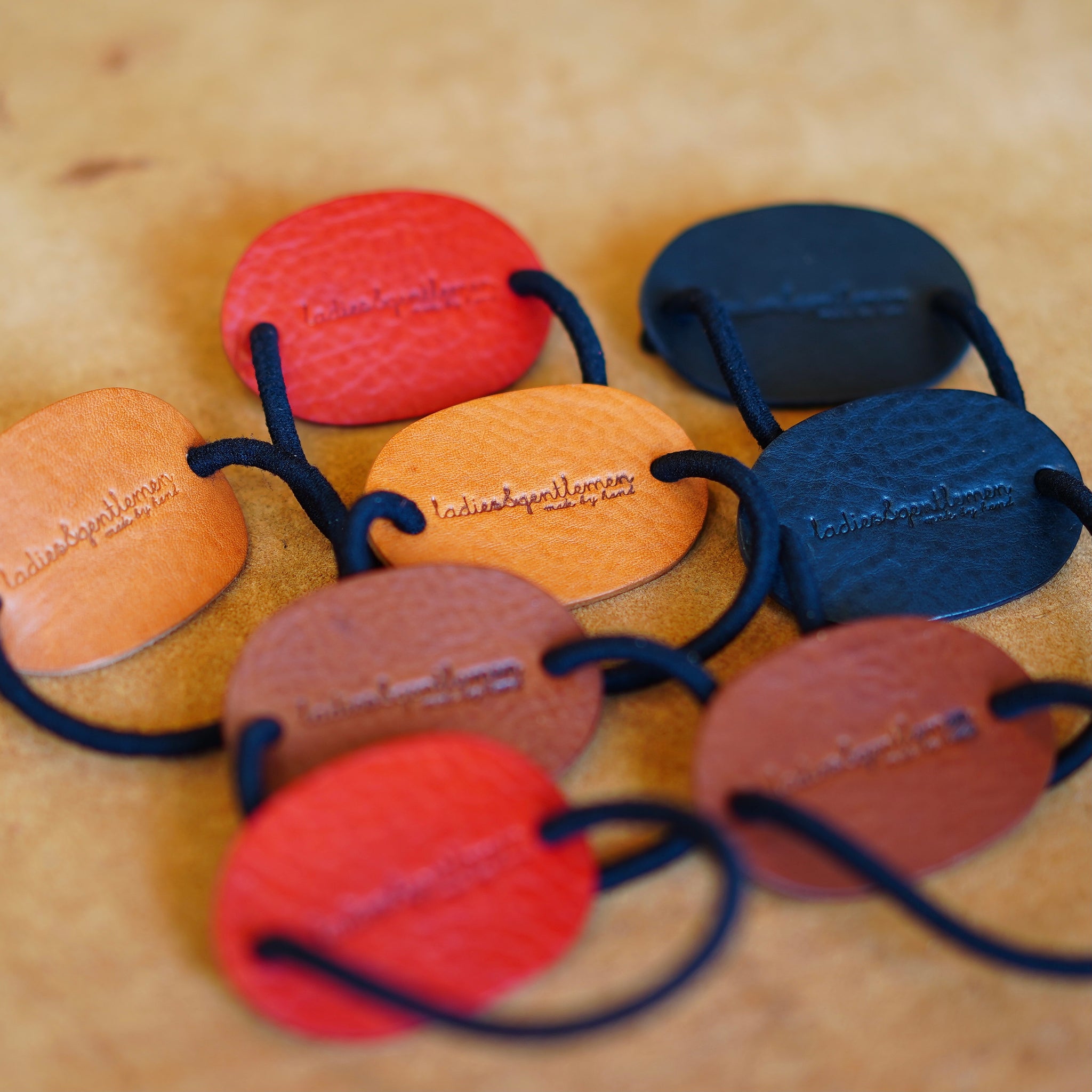 ヘアゴム　No.228 ヘアゴム ヘアアクセサリー 可愛い ポニーフック 革 レザー レディ