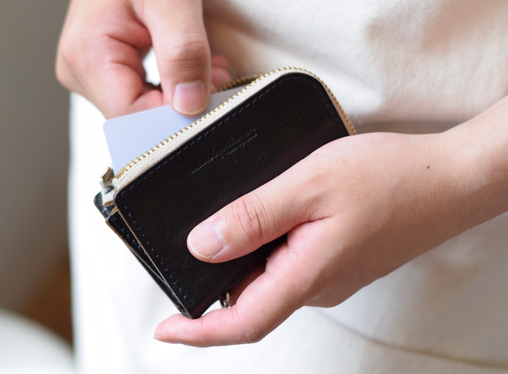 Y's L字ジップケース ファスナー キーケース/革/ 本革/革鞄/革財布/革小物